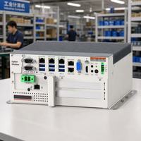 Ordinateur industriel embarqué sans ventilateur sur rail DIN, mini PC Intel 10e génération