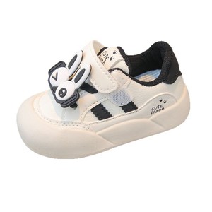 Zapatos Deportivos Casuales para Niños, Primavera-Otoño 2025, Nuevo Estilo, Cuero, Rojo/Negro/Morado, Diseño de Dibujos Animados, Suela de Goma, para Niñas y Niños - Product Image 5