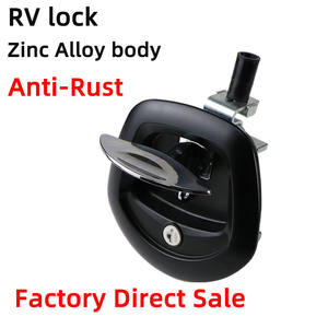 Loquet de compression à poignée en T en alliage de zinc robuste, à actionnement par pliage, pour <span class=keywords><strong>caravane</strong></span>, boîte à outils, camping-car - Product Image 5