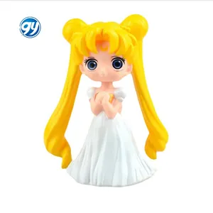 New Sailormoon Carro Decoração Bolo Topper Princesa Serenidade Sailor Moon Action Figure