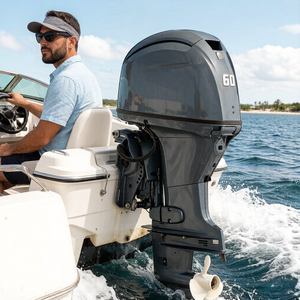 <span class=keywords><strong>Motor</strong></span> fueraborda de gasolina de 4 tiempos y 60 HP de alto rendimiento y rentable, <span class=keywords><strong>motor</strong></span> marino de alta resistencia para embarcaciones. - Product Image 1