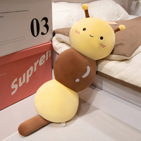 Coussin long créatif et mignon en forme de lapin, design animal, coussin poupée bonbon, meilleurs cadeaux pour enfants et adultes, adorables coussins-poupées