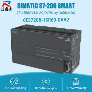 Nuevo PLC SIMATIC S7-200 SMART original 6ES7288-1SR60-0AA2, módulo de CPU estándar SR40, controlador programable 36DI/24DO, 2x PROFINET - Product Image 1