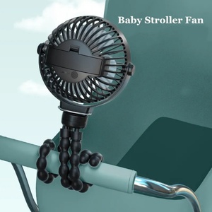 Mini Ventilador de Techo Portátil Tipo Pulpo, Recargable por USB, para Cochecito de Bebé, Exterior, Ultra Silencioso, de Escritorio - Product Image 4