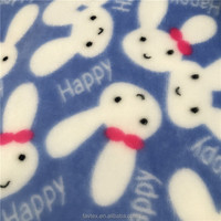 Nouveau produit Design et couleur French Fleece Beers Cherry Chamois Print 100 Polyester Flanelle Fabric
