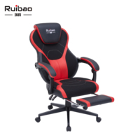 Chaise de jeu ergonomique en cuir PU, fauteuil inclinable pour ordinateur et course, avec repose-pieds et accoudoirs inclinables, pivotante – Approvisionnement direct usine