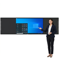 Pizarra Inteligente EIBOARD de 86 Pulgadas, Nano, 4K, LED, IR, Magnética, Pantalla Multitáctil, para Aula, Enseñanza, Educación Escolar, OEM