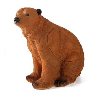 Tiro con arco 3D Animal caza objetivo PU espuma oso con núcleo reemplazable estacas de tierra para tiro al aire libre práctica objetivo señuelo - Product Image 6
