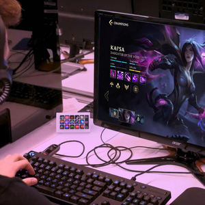 Nouveau clavier StreamDeck Mini, contrôleur de <span class=keywords><strong>jeu</strong></span>, interface USB-C, touches rétroéclairées programmables, fonctions multimédias pour <span class=keywords><strong>Mac</strong></span> - Product Image 2