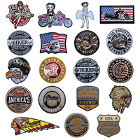 Meilleures ventes : Écussons brodés vintage Aigle Moto, thermocollants et à coudre, pour vestes de motards, vêtements, sacs et badges brodés pour motards