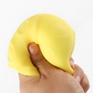 Rompecabezas para niños dibujos animados lindo queso juguetes blandos suave descompresión catártica juguetes para apretar rebote lento Squishes juguete regalo de promoción - Product Image 6