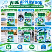 450g VIE vente en gros de détergent à lessive haute efficacité meilleure qualité pour la machine et le lavage des mains détergent en poudre super nettoyant