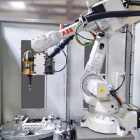 ABB Robotic Automatic Welding und Assembly Line Roboters chweiß maschine Drehtisch