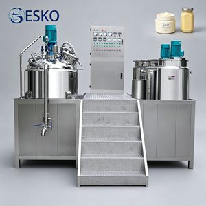 Mélangeur émulsifiant sous vide fixe ESKO pour la fabrication de mayonnaise, de pâte à tartiner au chocolat, de beurre de cacahuète et de sauces alimentaires - Product Image 1