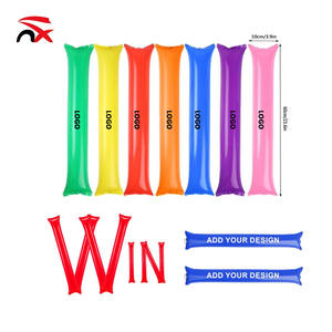 Bâtons sonores portables gonflables en PE, fabriqués par le fabricant, pour le bruit <span class=keywords><strong>et</strong></span> l'animation (type Bambam) - Product Image 1