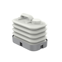 Nouveaux accessoires de camping, réservoir d'eau pliable 5L/10L, haute qualité, sans BPA, matériau PE de qualité alimentaire pour la randonnée et le camping