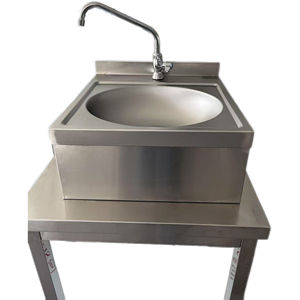 Série d'éviers muraux en acier inoxydable de cuisine commerciale Victory Fournitures de laboratoire pour hôtels et restaurants - Product Image 3