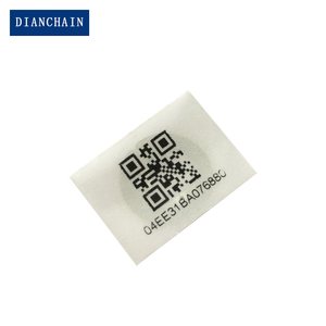 F08 Con Chip 13.56MHz Có Thể In UID + Mã QR NFC Inlay Tag Có Thể Ghi Dữ Liệu RFID Nhãn Giấy Sticker - Product Image 4