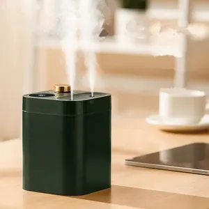 OEM工厂冷雾家用加湿器1L大双喷雾发光二极管光雾化器扩散器加湿器 - Product Image 2