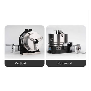 Cabezal divisor de mesa giratoria Manual TSL300/con mandril de tres mordazas de 10 "para máquina de grabado de torno de fresado de perforación <span class=keywords><strong>Cnc</strong></span> - Product Image 2