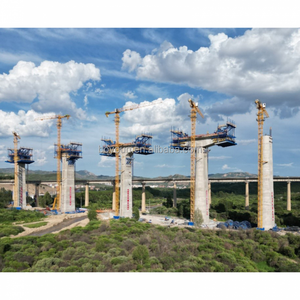Construction en acier de voyageur équilibré Cantilever Diamond Form Travelers Moule de ponceau en béton pour les projets de ponts ferroviaires - Product Image 6
