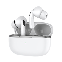 Earbud Bluetooth dengan Peredam Kebisingan, Earphone Nirkabel untuk Olahraga, Gym, dan Perjalanan
