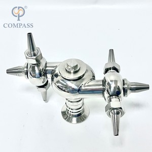 Bolas de Pulverización de Acero Inoxidable SS316L y SS304 de Grado Sanitario, 25.4 mm (1 Pulgada), con Extremo de Abrazadera Triple TC50.5 mm, para la Industria del Gas y Petróleo - Product Image 4