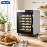 Armoire de Fermentation Commerciale pour Pâte à Pâtisserie, 8 Niveaux, Contrôle Automatique de l'Humidité et de la Température, Équipement de Boulangerie à 2 Étapes