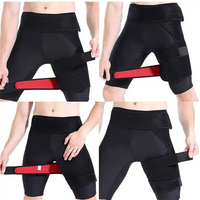 Enveloppe de compression réglable de bandage de soutien d'aine pour la cuisse d'aine de hanche