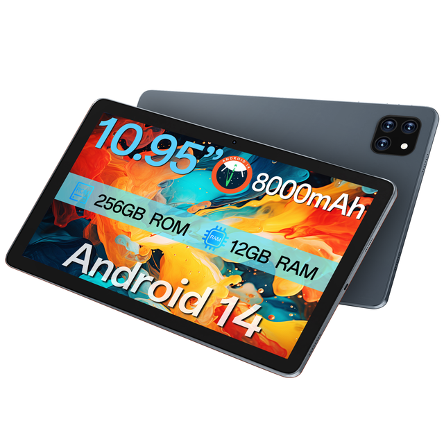 Brand New 10.95-Inch Educational Business Tablet PC Octa Core Allwinner Wi-Fi 6 IPS Capacitive 128MB Storage Android 14 USB-C