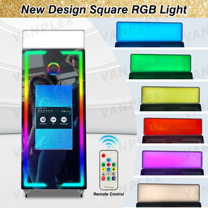 Miroir Magique Photo Booth 32 pouces en Gros pour Revendeurs - Cadre Métallique OEM, Flight Case, Garantie 2 Ans, Stock US - Product Image 4