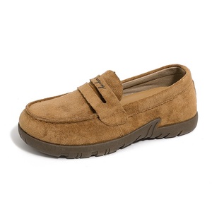 28120 nuevos zapatos gruesos de otoño zapatos casuales de punta redonda <span class=keywords><strong>mocasines</strong></span> de <span class=keywords><strong>Mujer</strong></span> Zapatos Retro de gamuza informales - Product Image 6