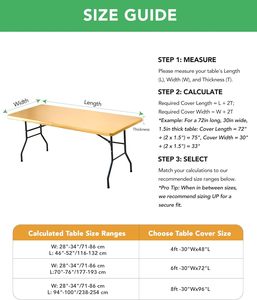 Mantel ajustable dorado para mesa rectangular, cubierta elástica plegable para mesa, resistente al agua, reutilizable para exteriores - Product Image 4
