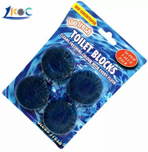 Bleu Toilette Propre Tablette/Nettoyant de Toilette Bleu Bulle Bloc Prens - Product Image 1