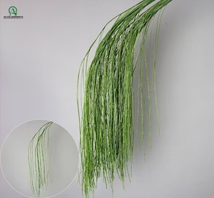 Plantes artificielles en feuilles de <span class=keywords><strong>romarin</strong></span>, longues tiges, branche de <span class=keywords><strong>plante</strong></span> en plastique, fleurs vertes pour la décoration de mariage, de la Saint-Valentin et autres occasions. - Product Image 4