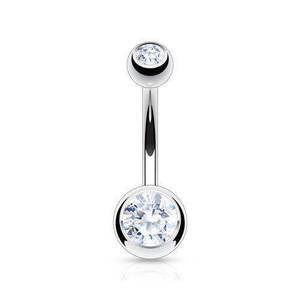 Vente en gros d'anneaux pour le nez et le ventre <span class=keywords><strong>Piercing</strong></span> en acier chirurgical 316L Livraison gratuite Christian Cross Belly Rings - Product Image 1