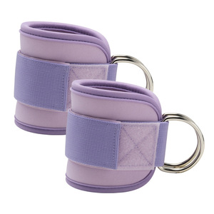 Mắt cá chân dây đeo neoprene độn tập thể dục cổ tay còng Cáp máy D Vòng sức mạnh cao bài tập phòng tập thể dục ròng rọc mắt cá chân dây đeo - Product Image 2