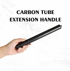 Extension télescopique de queue de billard en fibre de carbone 3K Twill - Product Image 1