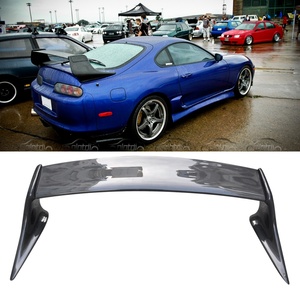 Carbon Fiber Rear Trunk Tail Wing Ducktail Spoiler JDM Style <b>Boot</b> Lip for Toyota SUPRA A80 MK4 1993-1998 Car Styling - Product Image 2