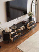 Meuble TV vintage français, style luxueux et sophistiqué, base de style américain pour salon, style maison sophistiqué