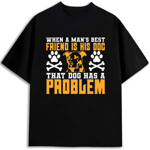 Camiseta de Algodón para Hombre, 180 g/m², Corte Regular, Cuello Redondo, con Estampado, Transpirable, Manga Corta, Tejido Jersey - Product Image 1