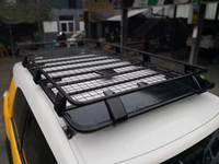 Barre de toit en acier Unity 4x4 pour Discovery Defender, fixation sur gouttière, barre de toit de voiture pleine longueur avec capacité de charge de plus de 100 kg, 220x125