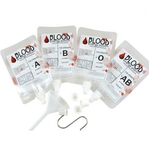 ถุงเลือดสำหรับดื่มถุง IV ถ้วยเครื่องดื่มฮาโลวีนปาร์ตี้ภาชนะบรรจุเครื่องดื่มสำหรับแพทย์พยาบาลจบการศึกษาแวมไพร์อุปกรณ์ปาร์ตี้ - Product Image 5