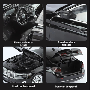 Autorizado oficialmente para BWM 530 LI 1:18, modelo de juguete de Metal fundido a presión, modelo de coche de aleación, simulación para colección o exhibición para niños - Product Image 5
