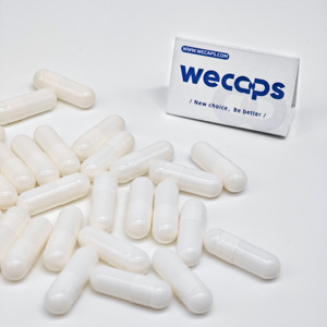 Wecaps 100% ăn chay có nguồn gốc từ viên nang <span class=keywords><strong>pullulan</strong></span> chay rỗng viên nang hữu cơ Kích thước 000 00 0 1 2 - Product Image 2