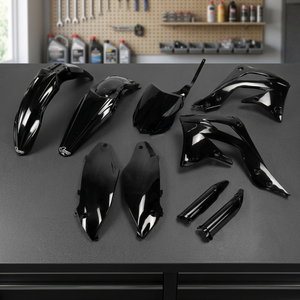 Kit Completo in Plastica Nera per Kawasaki KXF 450 Modello 2013-2015 Accessori per Moto - Product Image 2