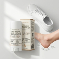 Baume pour talons au squalane fermenté personnalisé, anti-frottement, végétalien, invisible, protection des pieds, pour chaussures