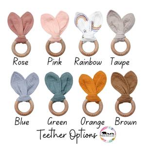Kaiyue-Ensemble tricoté printemps-automne pour nouveau-né, bandeau avec jalon en bois, boîte cadeau pour filles et garçons - Product Image 4