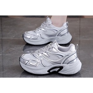 Zapatillas Deportivas <span class=keywords><strong>Cloud</strong></span> <span class=keywords><strong>Monster</strong></span> 2 Baratas para Mujer, Zapatillas Personalizadas <span class=keywords><strong>Monster</strong></span> Chunky, Estilo Urbano, Color Sólido, Malla Transpirable - Product Image 4