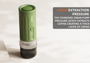 Precio directo de fábrica Mini máquina de café expreso inteligente Cafetera portátil inteligente personalizada - Product Image 6